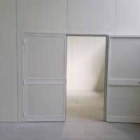 Dubbele aluminium deur